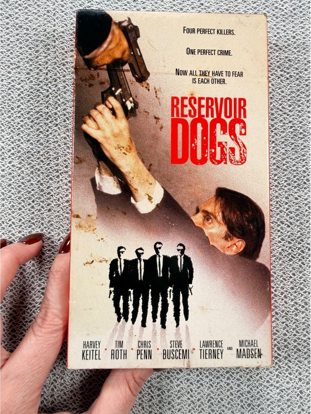 Reservoir Dogs VHS Tape Movie
